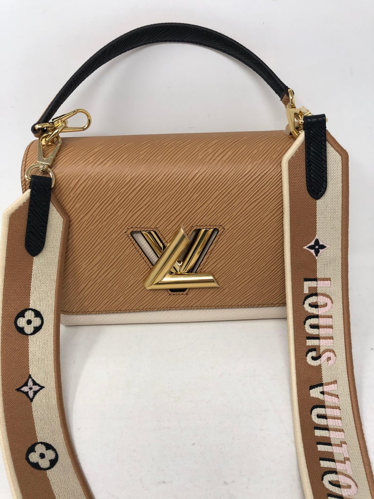 Louis Vuitton Brown Two Tone Bag