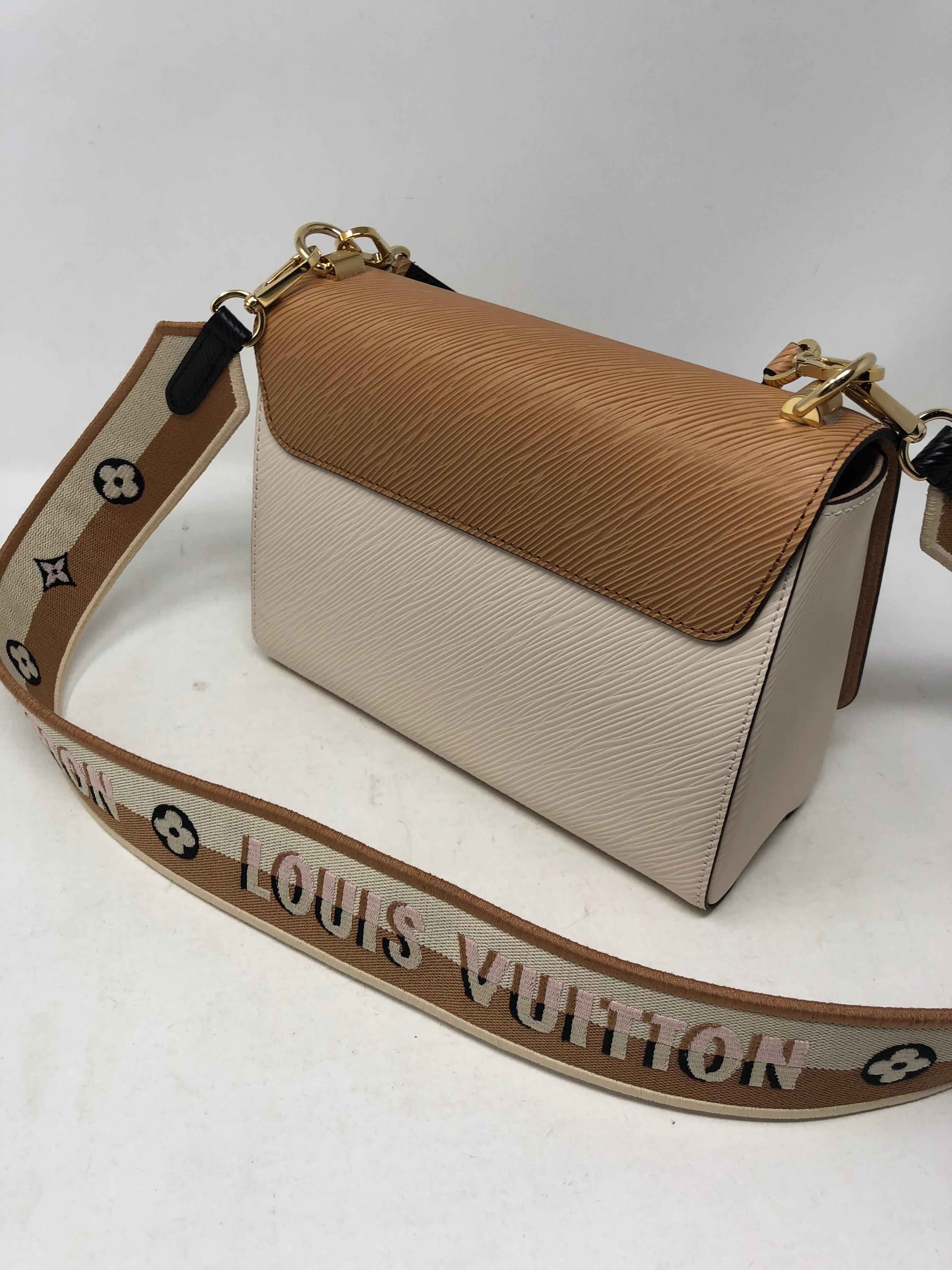 Louis Vuitton Limited Epi Leather Two-tone Twist Bag In New Condition In Athens, GA