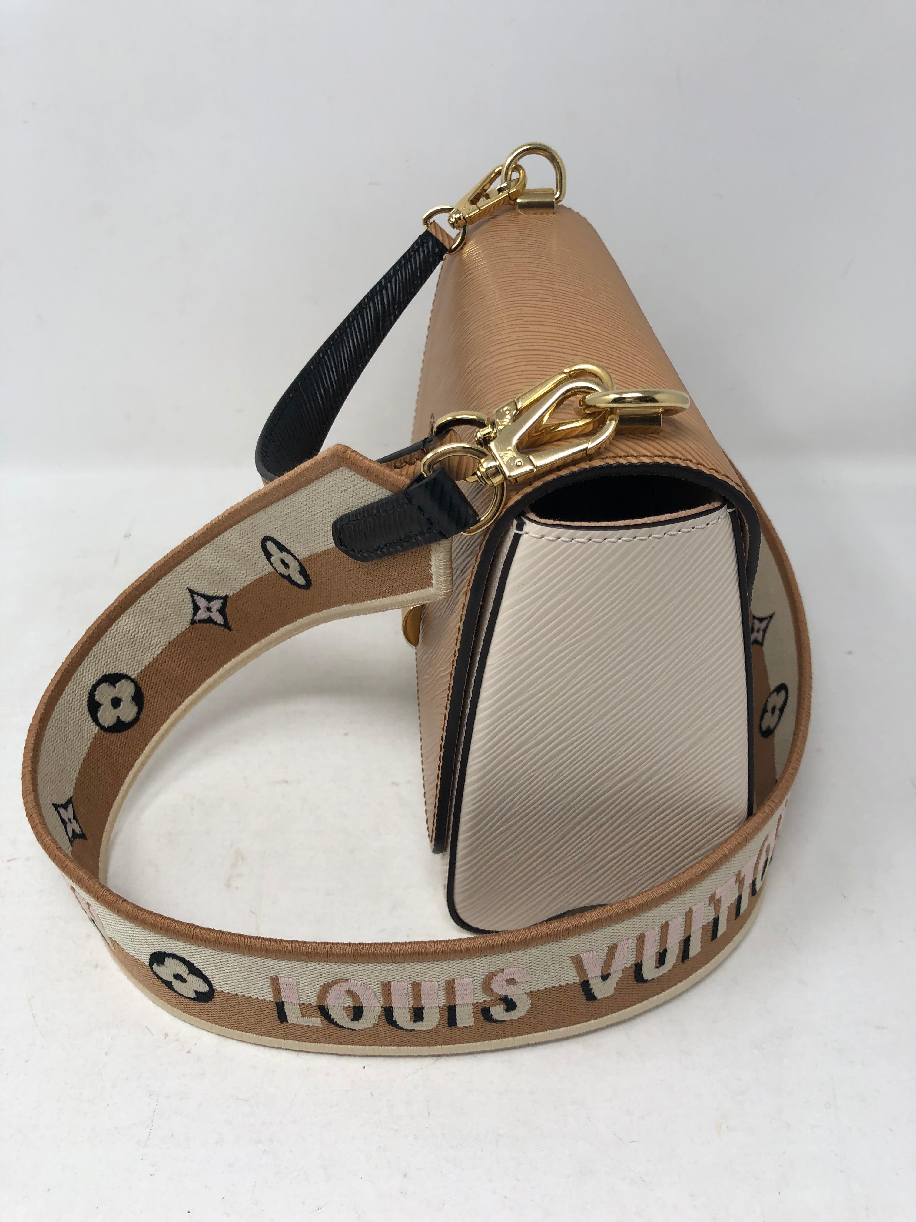 Women's or Men's Louis Vuitton Limited Epi Leather Two-tone Twist Bag