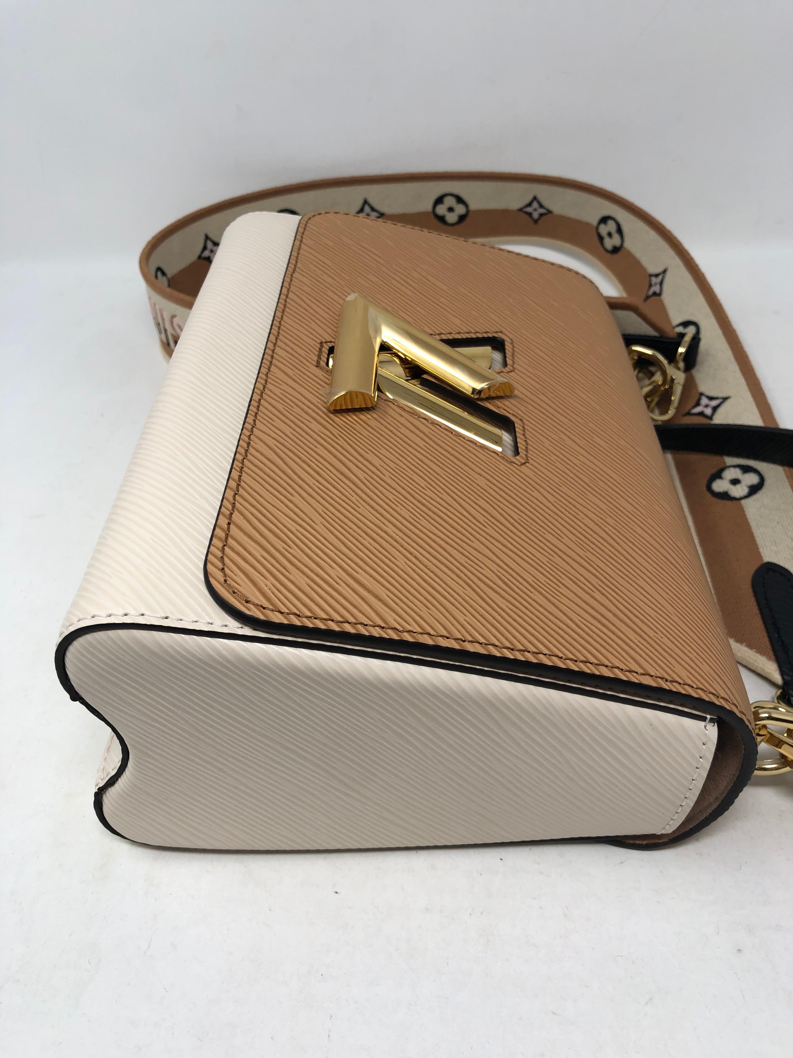 Louis Vuitton Limited Epi Leather Two-tone Twist Bag 4