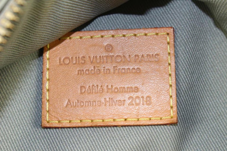 LOUIS VUITTON Monogram Titanium Backpack Tote 1307380
