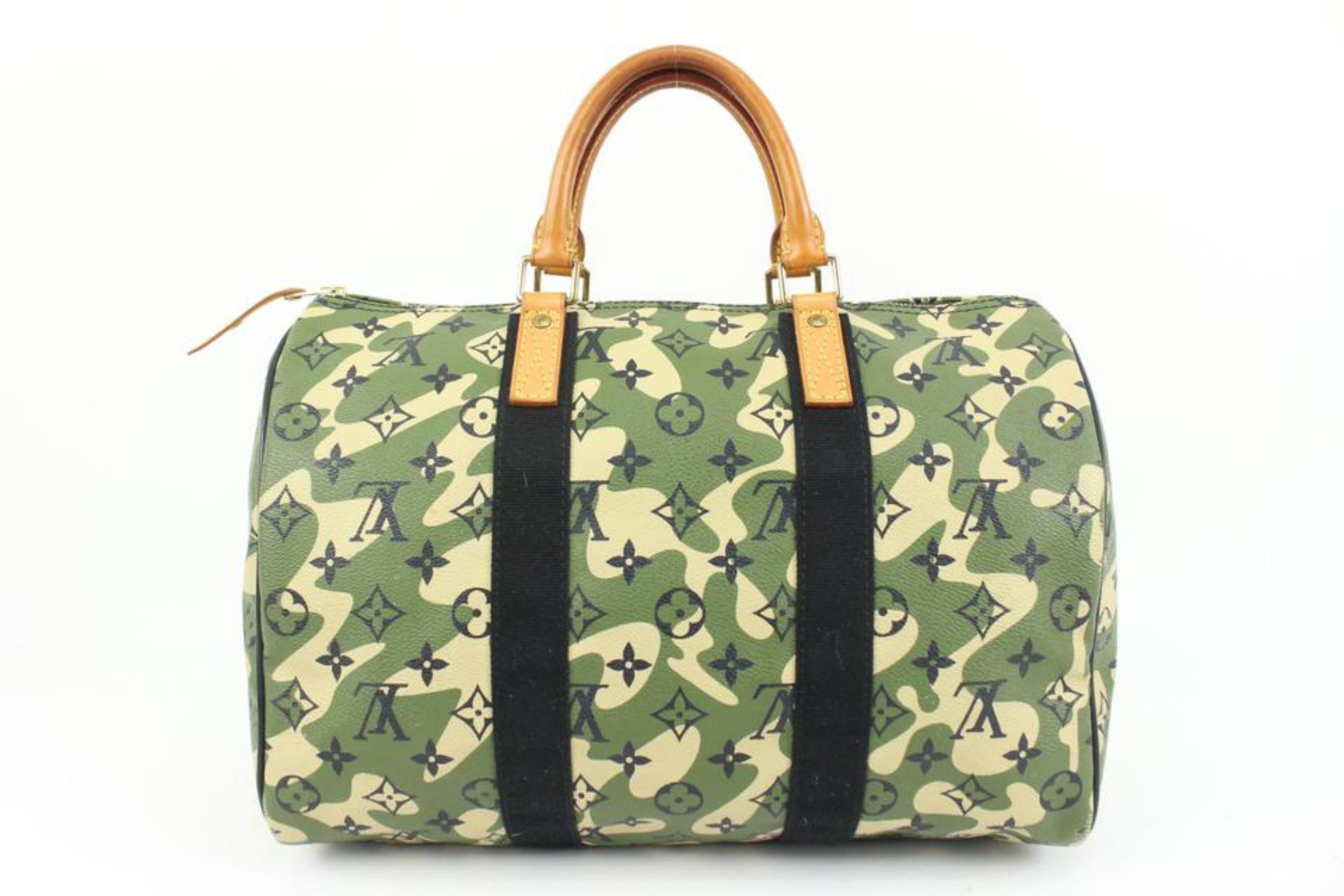 Louis Vuitton Limited Monogram Camo Murakami Monogramouflage Speedy 35 s331lk46 3