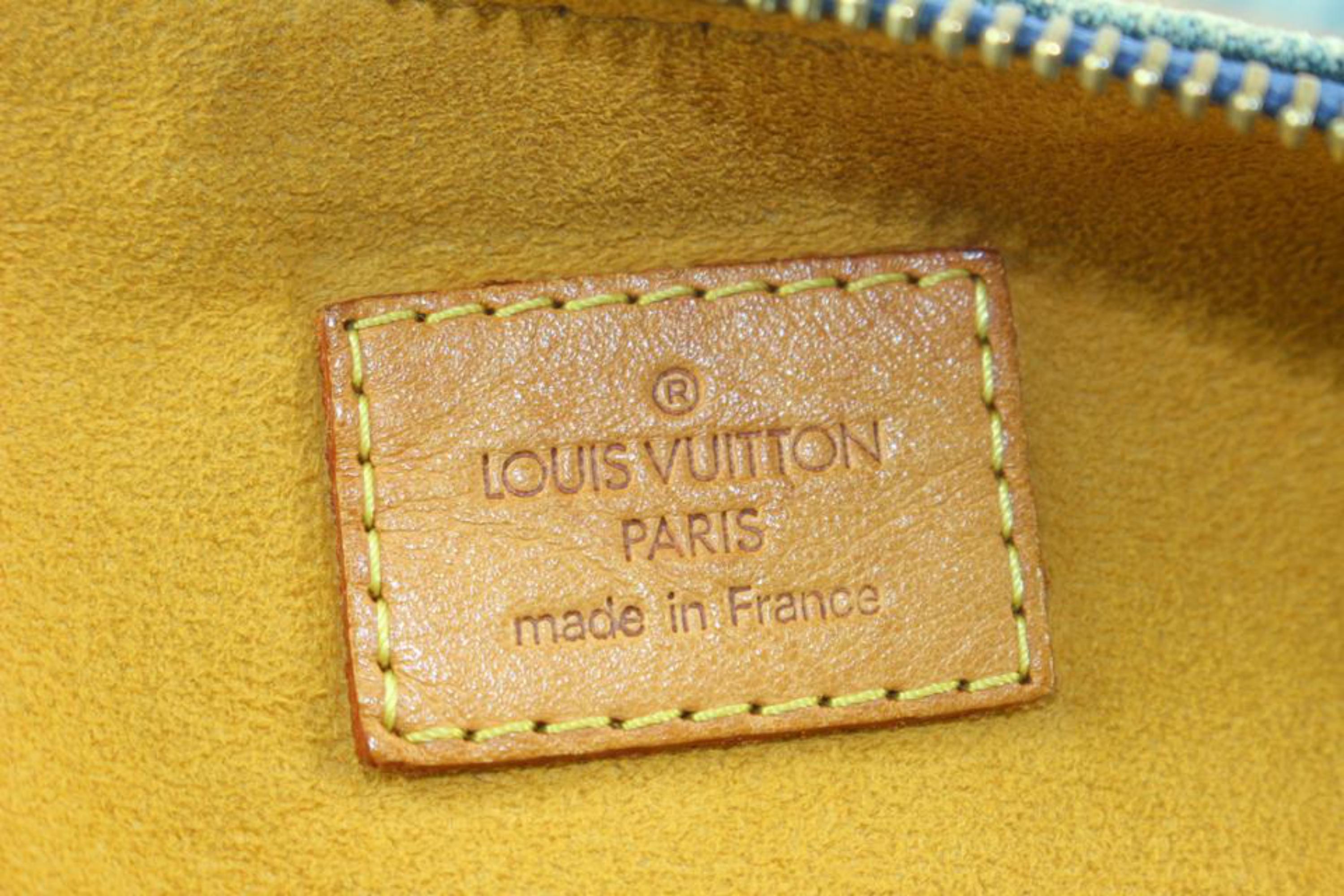 Women's Louis Vuitton Limited Monogram Denim Baggy GM Hobo Bag 1221lv20