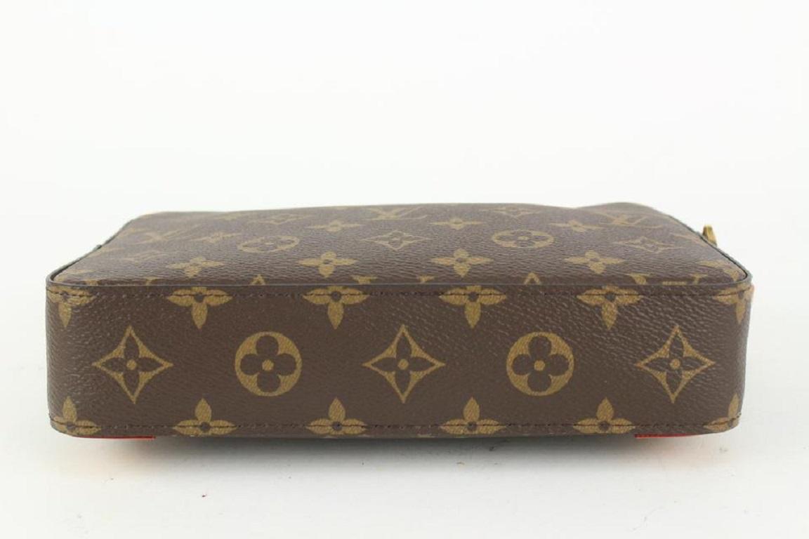 Limited Monogrammiertes Soft Trunk Pouch Wristlet von Louis Vuitton 97lv31 mit Monogramm im Angebot 3