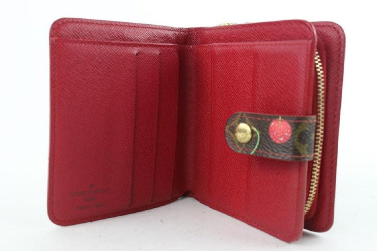 lv cherry wallet