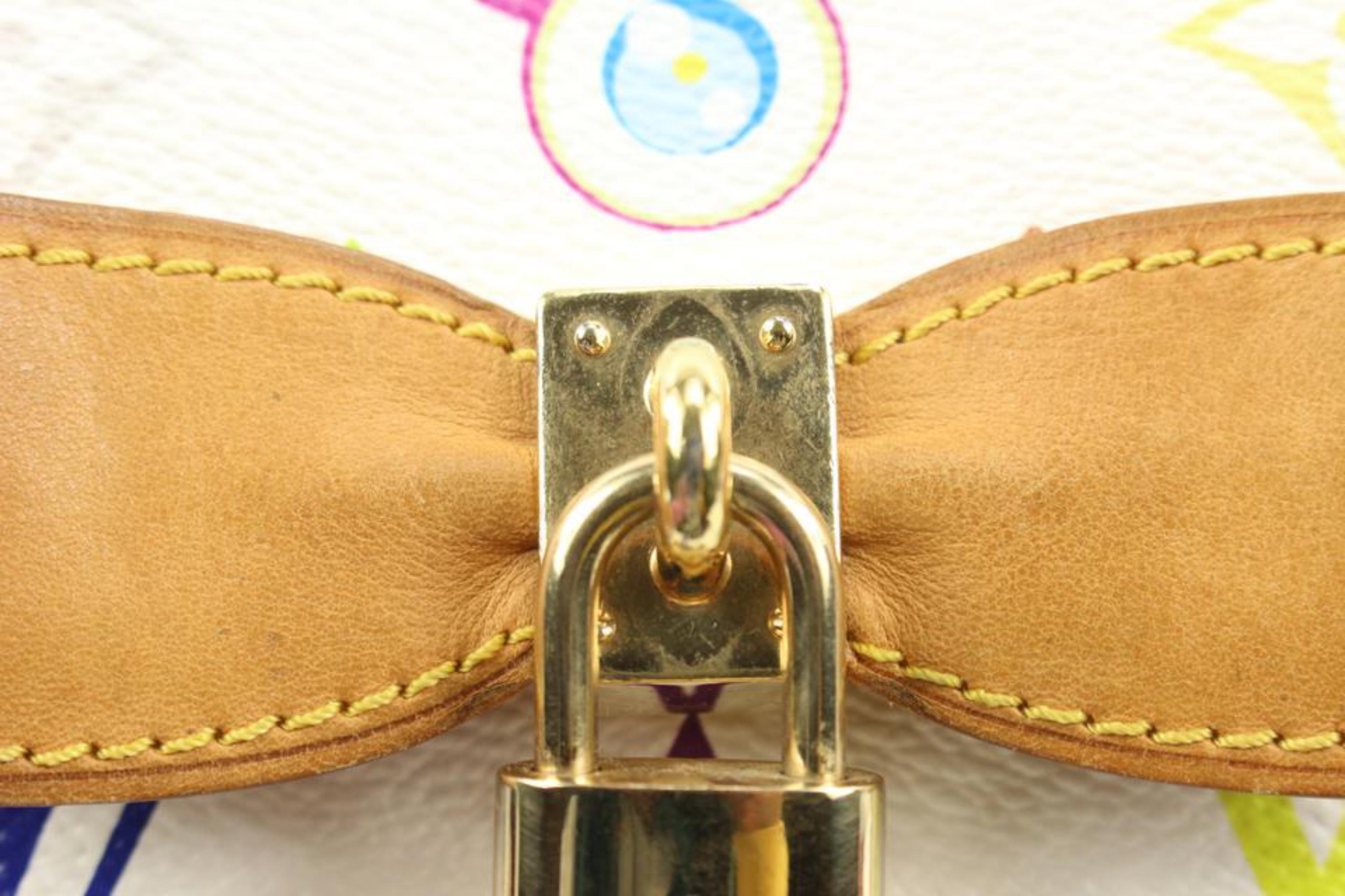 Louis Vuitton Limited Murakami Monogram Multicolor Eye Miss You Flap Bag 48lv128 For Sale 4