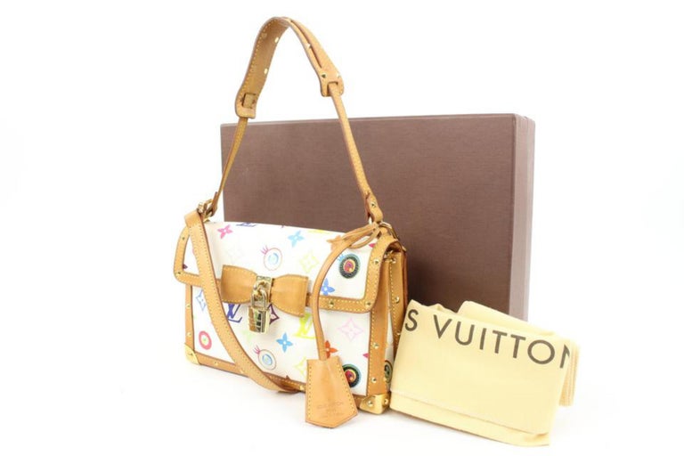 Louis Vuitton Limited Murakami Monogram Multicolor Eye Miss You Flap Bag  48lv128 For Sale at 1stDibs