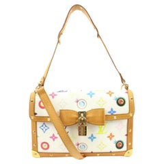 Louis Vuitton Limited Murakami Monogram Multicolor Eye Miss You Flap Bag 48lv128