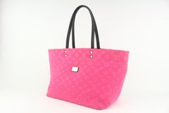 Louis Vuitton Limited Pink Scuba Neverfull GM Tote Bag  1LV415A