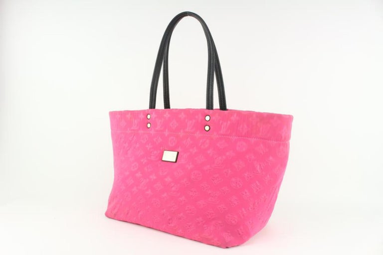 Louis Vuitton Limited Pink Scuba Neverfull GM Tote Bag 1LV415A at