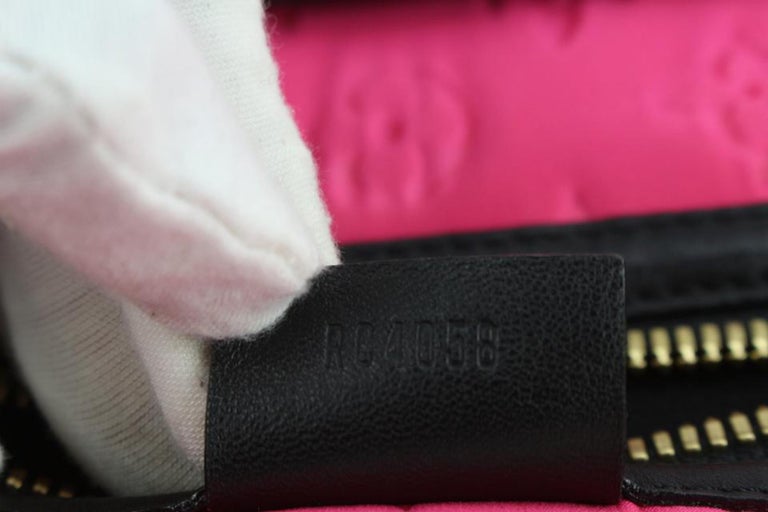 Louis Vuitton XL Fuchsia Pink Scuba Neverfull GM Neoprene Tote Bag 40lz54s