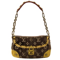 Louis Vuitton Limited Pochette Accessoire Trompe L'oeil Shoulder Bag