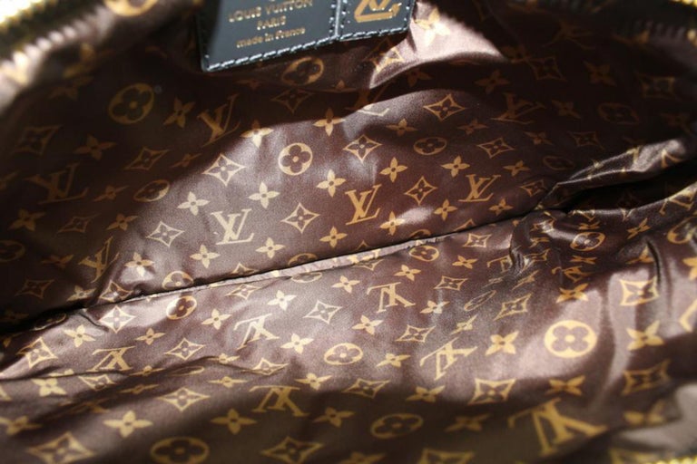 Louis Vuitton Black x Fuchsia Pillow Monogram Puffy Multi Pochette Maxi Bag