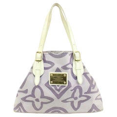 Louis Vuitton Limited Purple Tahitienne Cabas PM Tote bag 83lk317s