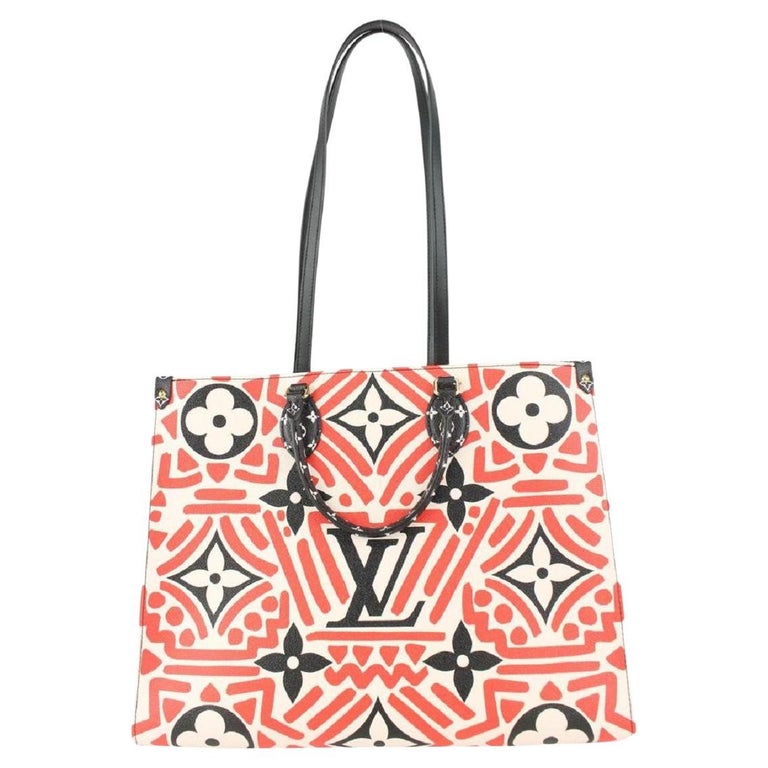 Louis Vuitton OnTheGo Tote Limited Edition Crafty Monogram at 1stDibs   authentic louis vuitton crafty onthego gm tote limited edition monogram w/  box, louis vuitton on the go tote colors, louis vuitton
