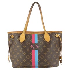 Vintage Louis Vuitton Limited Small Mon Monogram Neverfull PM Tote 97lv28