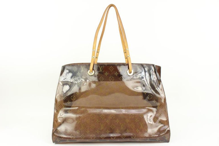 Louis Vuitton Limited Translucent Monogram Ambre Cabas Cruise GM Tote Bag  67lk32 For Sale at 1stDibs