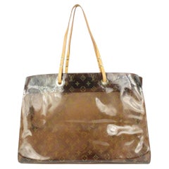 Sac cabas Cruise GM Louis Vuitton couleur ambre avec monogramme translucide 67lk32, édition limitée