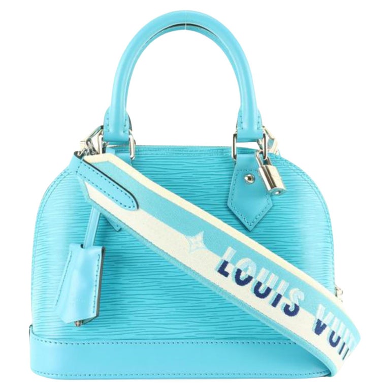 Louis Vuitton Limited Turquoise Epi Leather Alma BB 2LK919A For