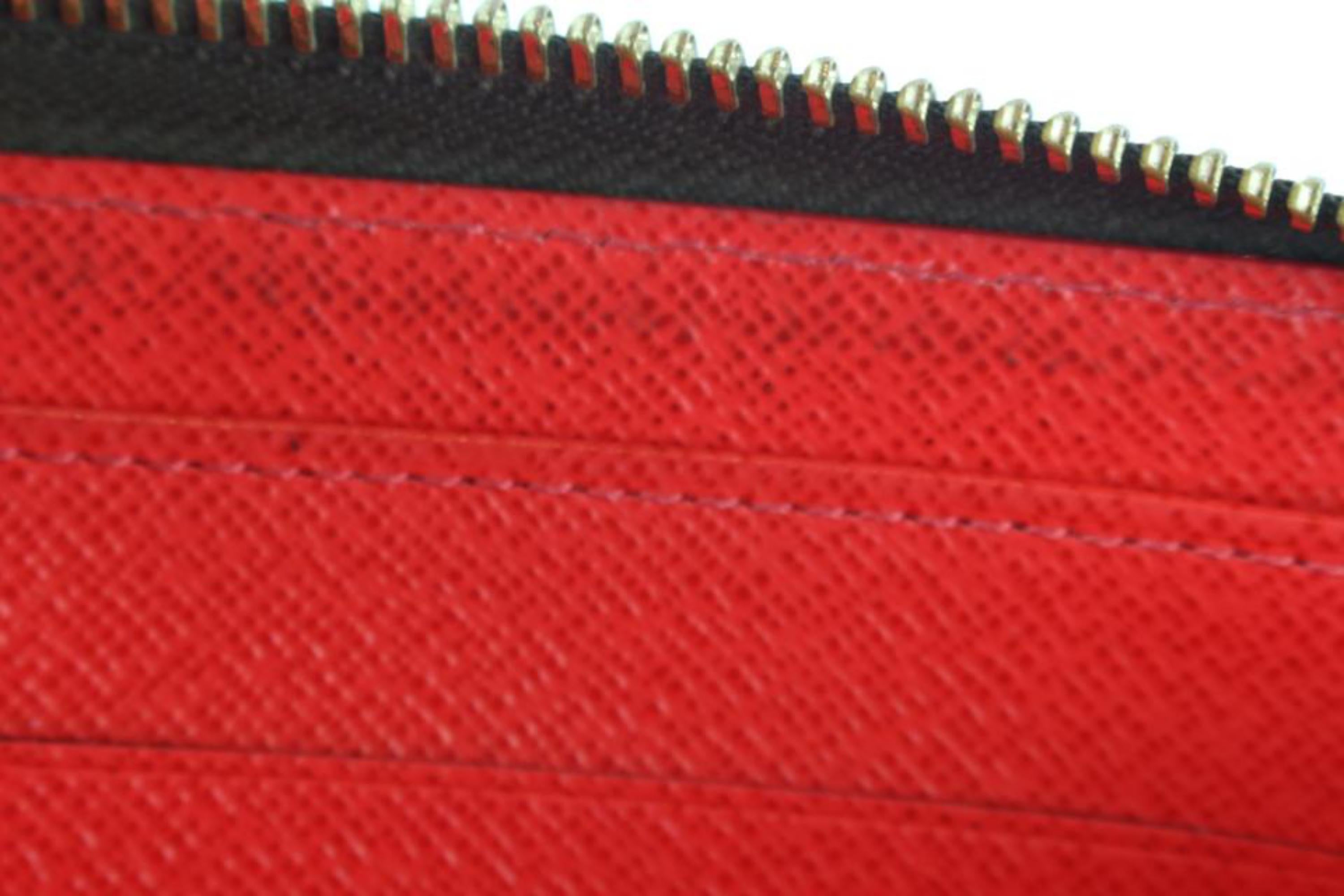 Louis Vuitton Limited Yayoi Kusama Pumpkin Dots Zippy 24lz1129 Red For Sale 4