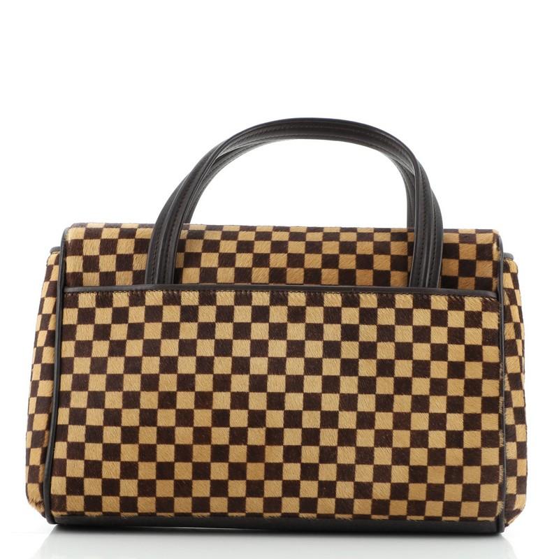 Louis Vuitton Lionne Handbag Damier Sauvage In Good Condition In NY, NY