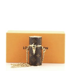 Louis Vuitton Lipstick Case on Chain Monogram Canvas
