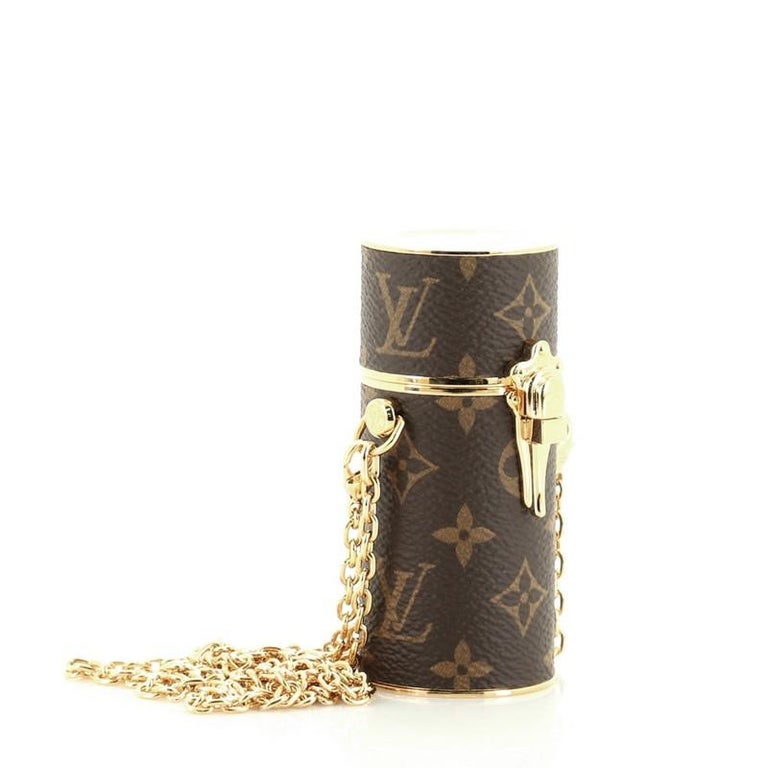 Louis Vuitton Lipstick Case on Chain Monogram Canvas at 1stDibs