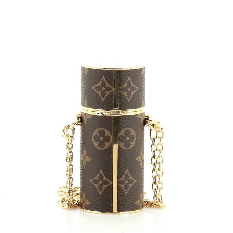 Louis Vuitton Lipstick Case on Chain Monogram Canvas at 1stDibs