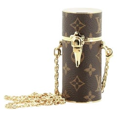 Louis Vuitton Lipstick Case on Chain Monogram Canvas