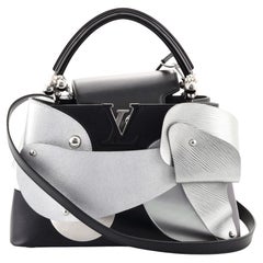 Louis Vuitton Liu Wei ArtyCapucines Bag Leather with Applique MM
