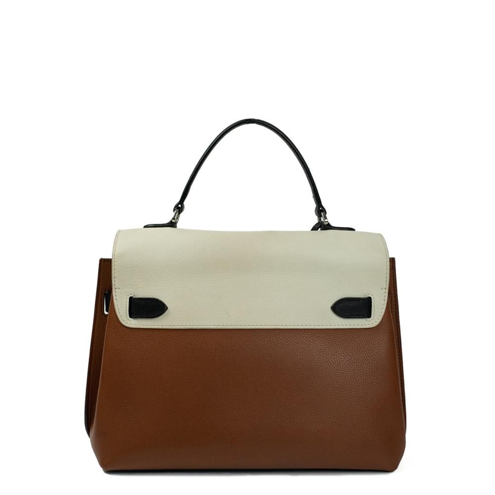 Brown LOUIS VUITTON, Lock Me Ever in brown leather