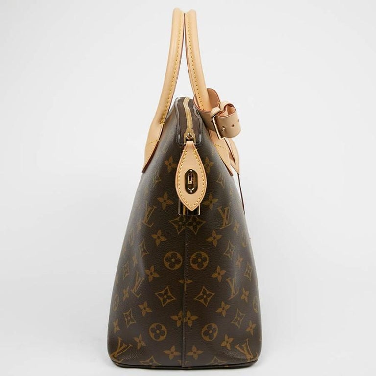 Louis Vuitton Gris Cuir Obsession Lockit BB Bag Louis Vuitton