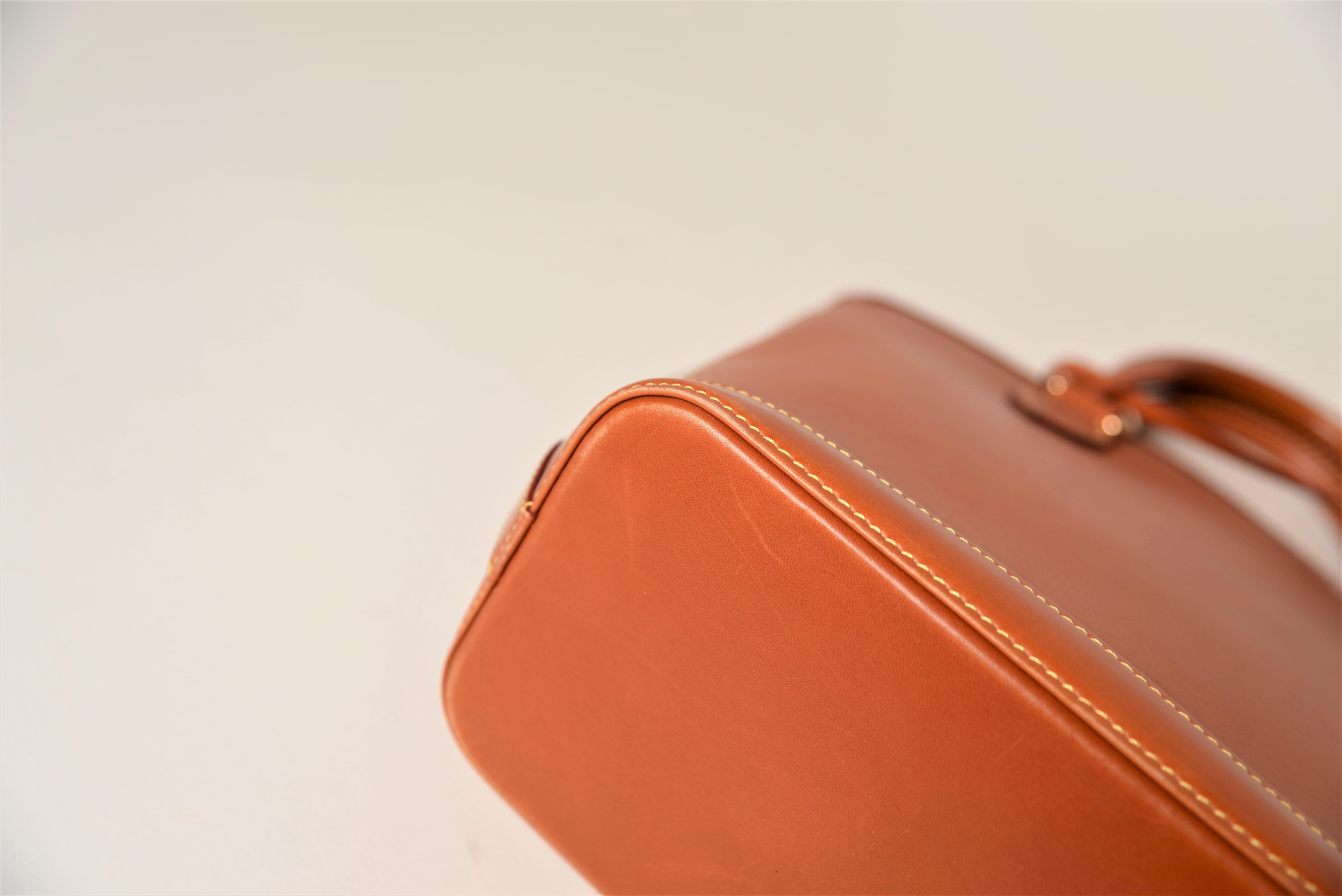Louis Vuitton Lockit Bag Caramel Nomade Leather 5
