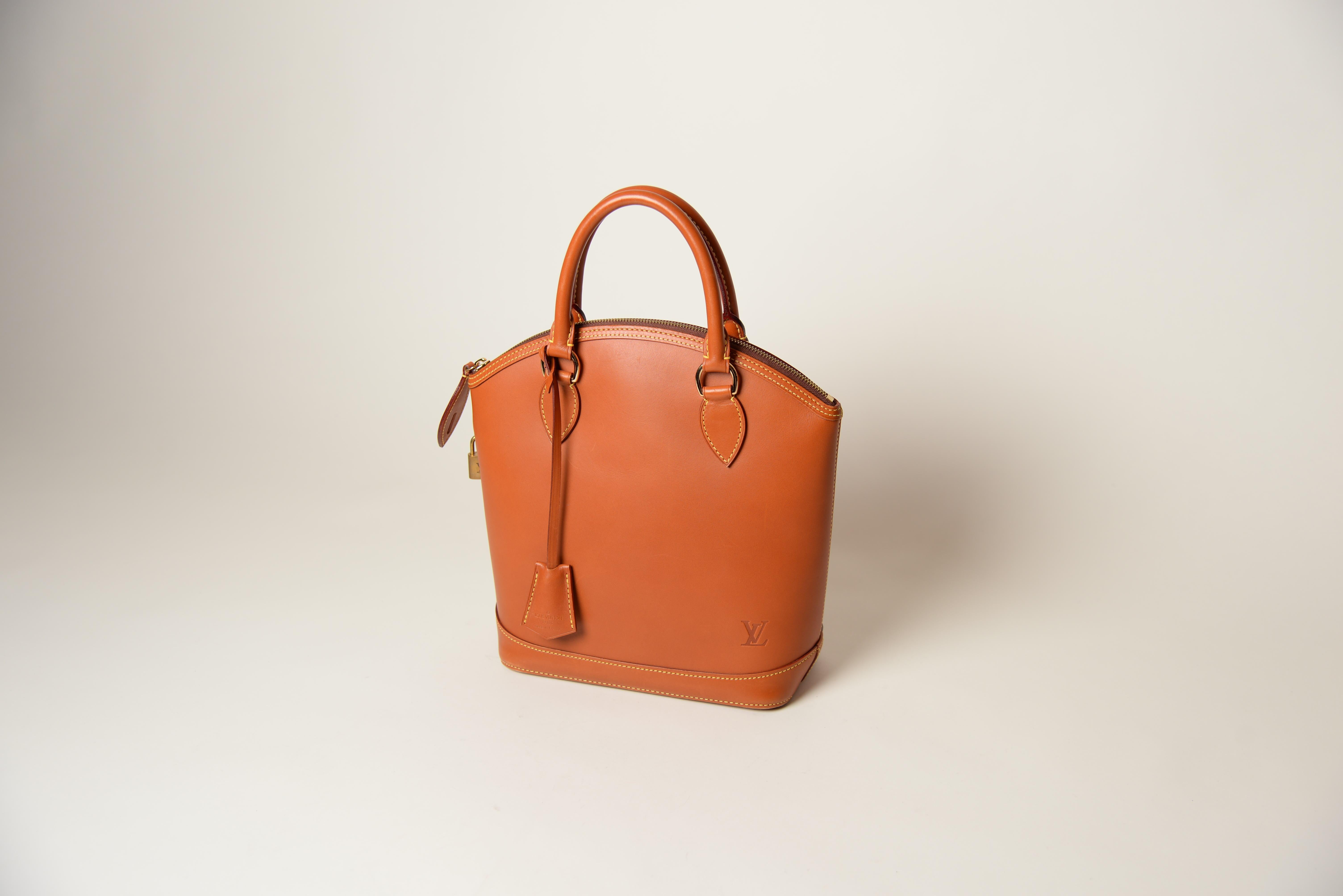 Louis Vuitton Lockit Bag Caramel Nomade Leather For Sale at 1stDibs