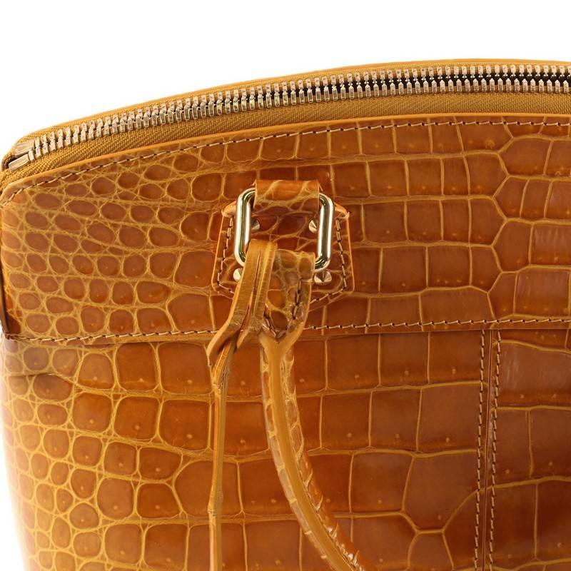 Louis Vuitton Lockit Handbag Crocodile PM 2