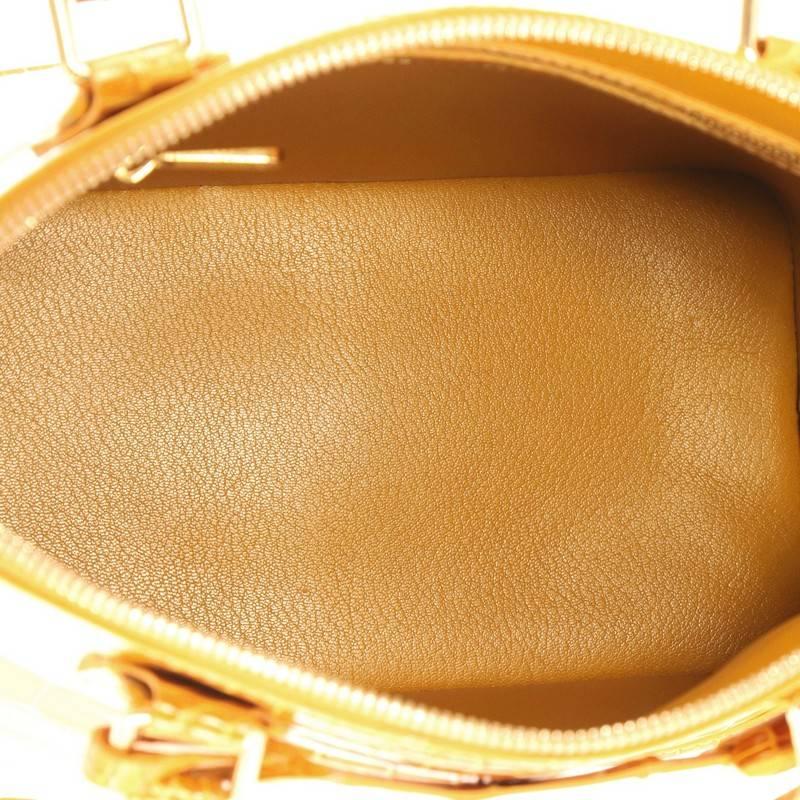 Louis Vuitton Lockit Handbag Crocodile PM 3