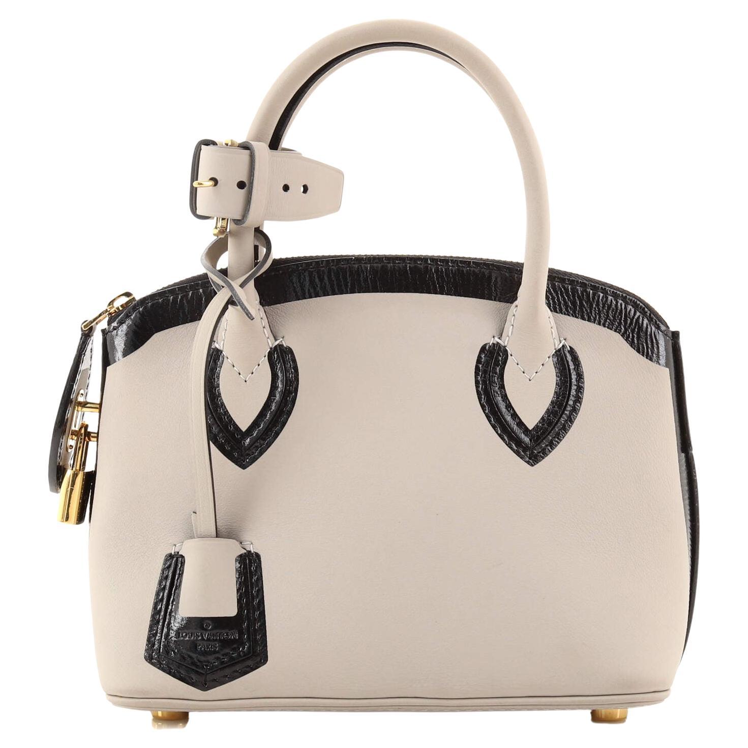 Louis Vuitton Lockit Handbag Cuir Obession Leather BB
