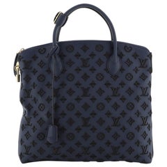 Louis Vuitton Lockit Handbag Limited Edition Monogram Addiction Rubber Ve
