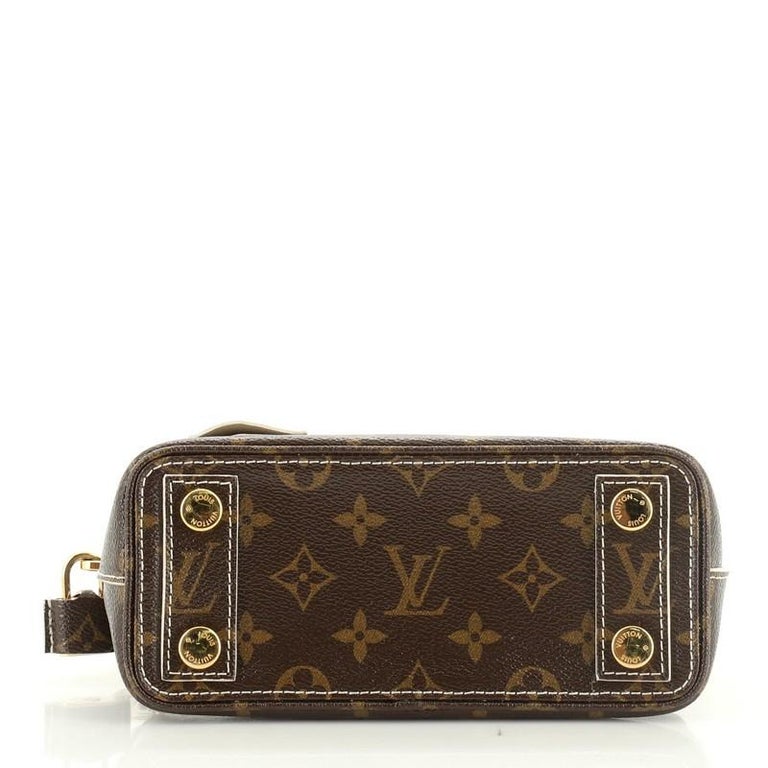 Louis Vuitton Lockit Handbag Monogram Fetish Canvas BB at 1stdibs