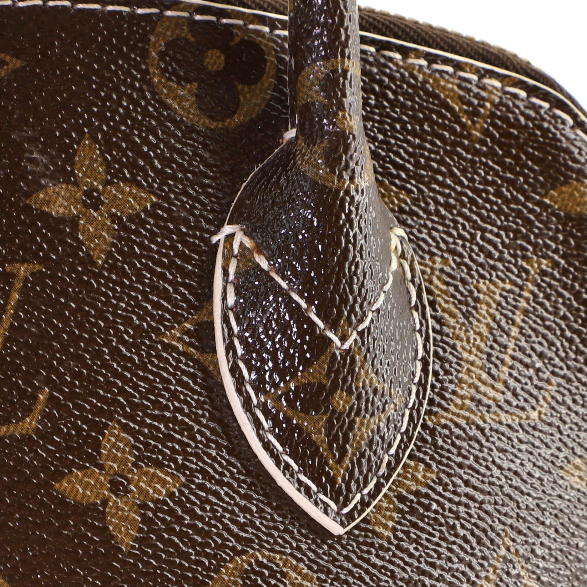 Louis Vuitton Lockit Handbag Monogram Fetish Canvas BB 1