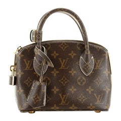 Louis Vuitton Lockit Handbag Monogram Fetish Canvas BB 