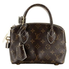 Louis Vuitton Lockit Handbag Monogram Fetish Canvas BB