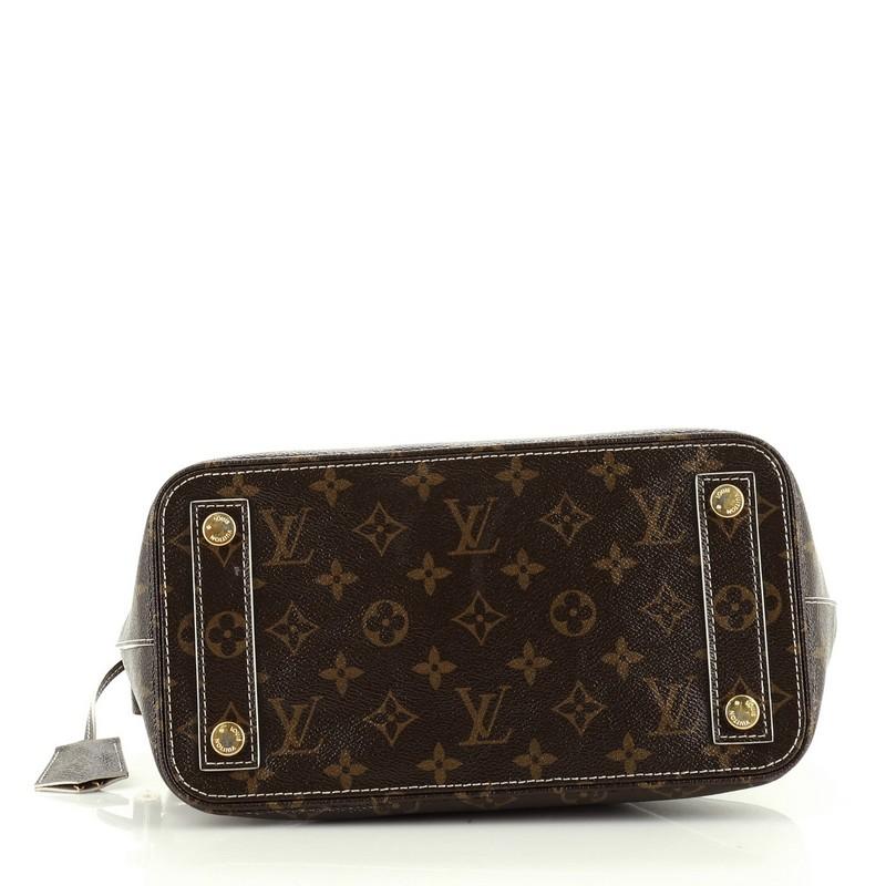 Louis Vuitton Lockit Handbag Monogram Fetish Canvas In Good Condition In NY, NY