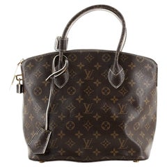 Louis Vuitton Lockit Handbag Monogram Fetish Canvas