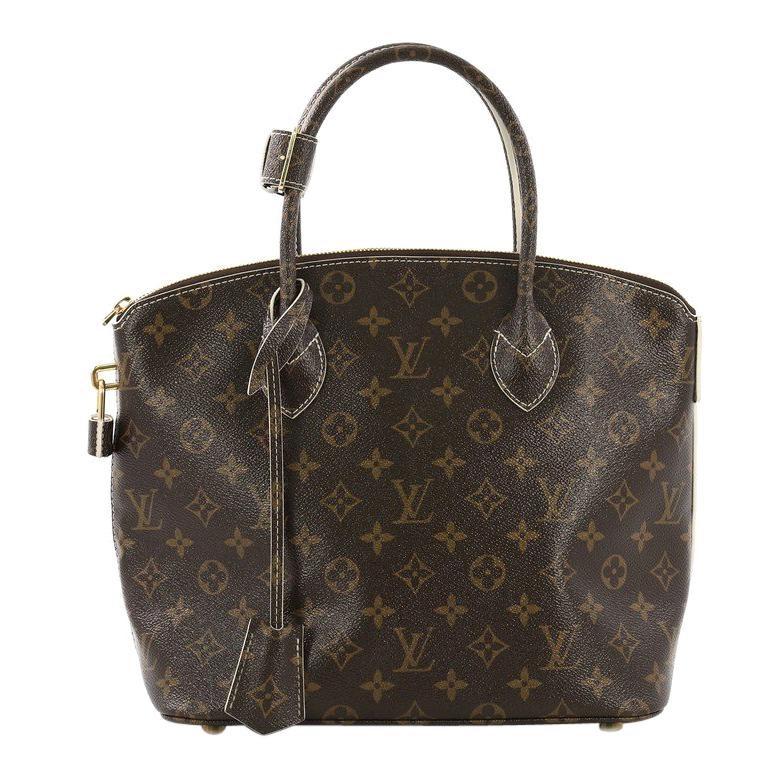 Louis Vuitton Lockit Handbag Monogram Fetish Canvas