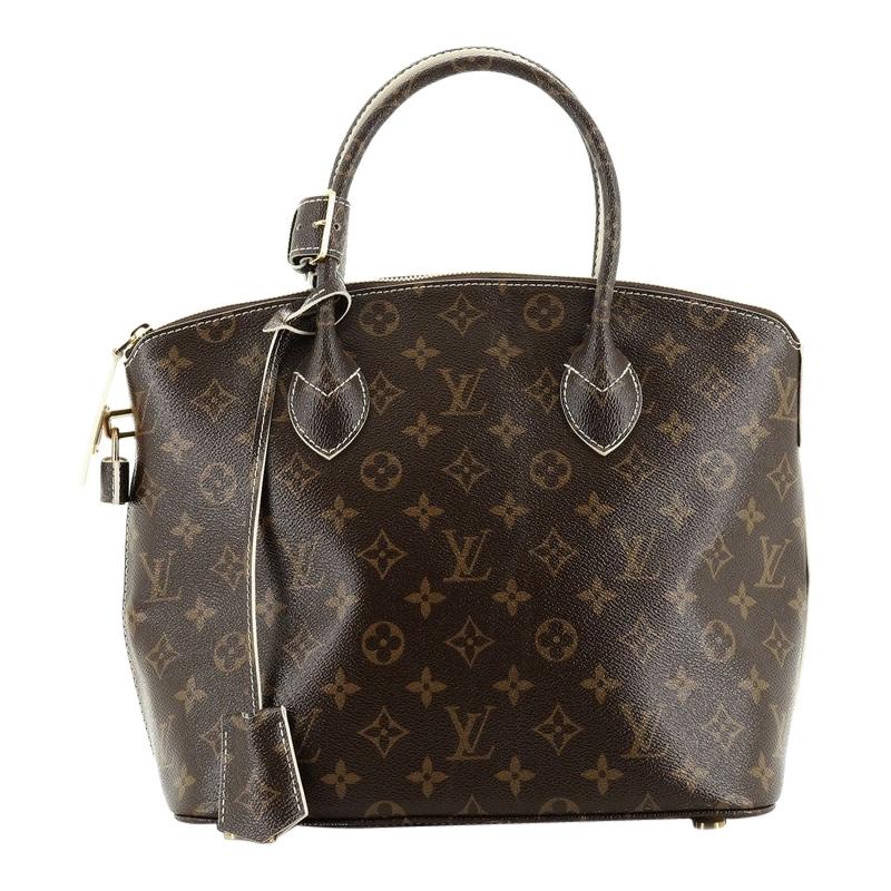 Louis Vuitton Lockit Handbag Monogram Fetish Canvas