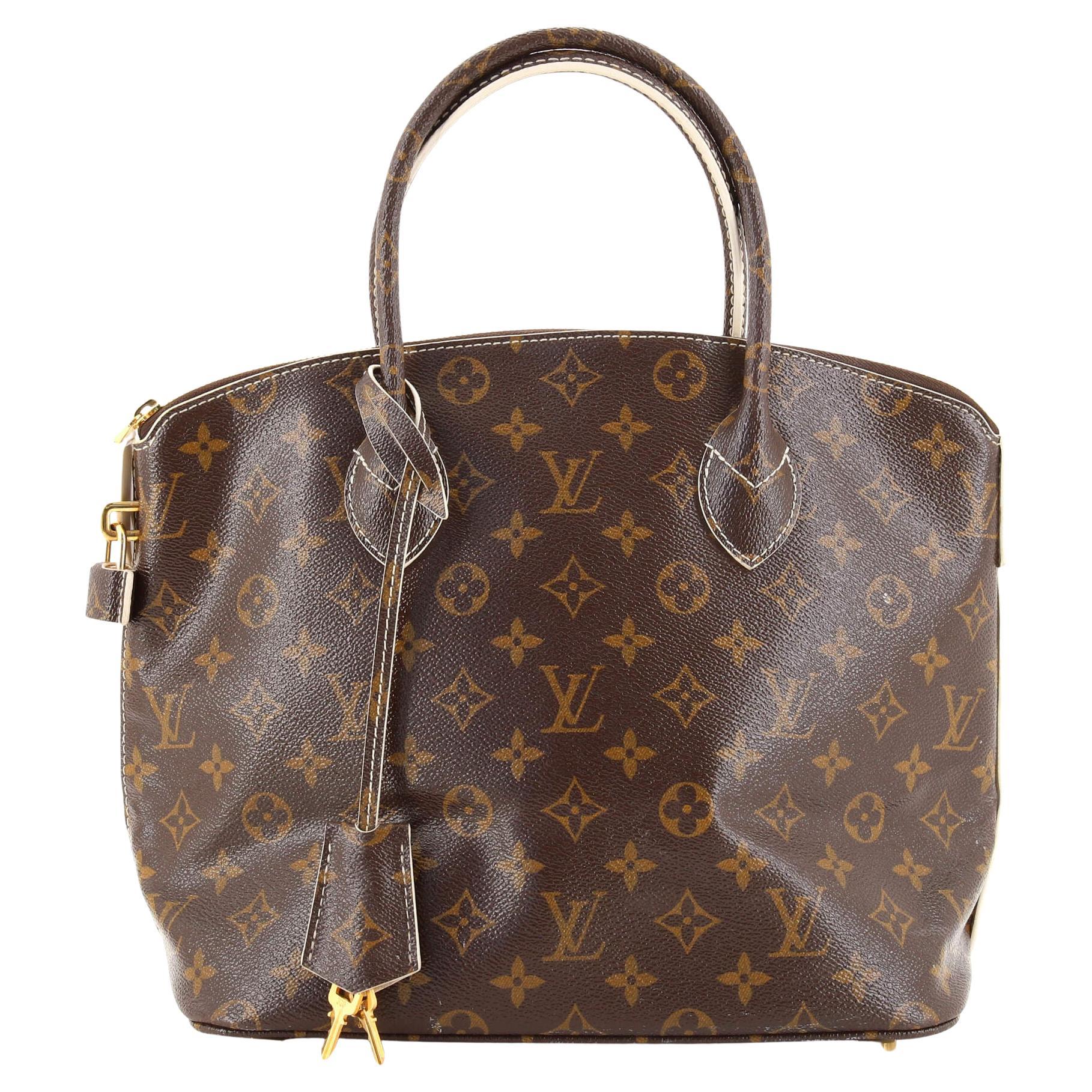 Louis Vuitton Lockit Handbag Monogram Fetish Canvas