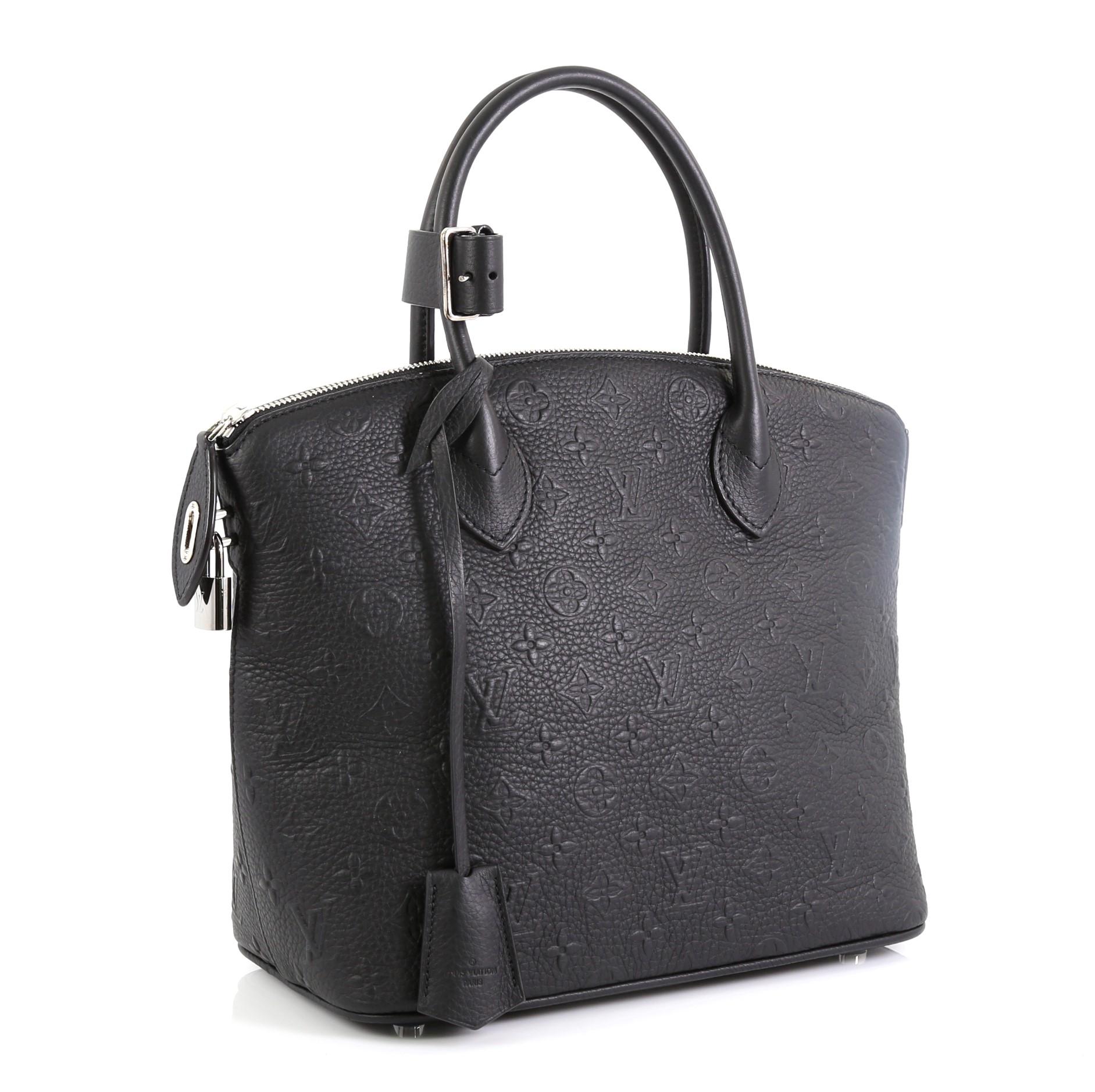 Louis Vuitton Lockit Handbag Monogram Revelation In Good Condition In NY, NY