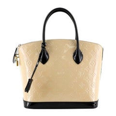 Louis Vuitton Lockit Handbag Monogram Vernis PM 