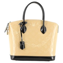 Louis Vuitton Lockit Handbag Monogram Vernis PM